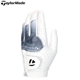【あす楽対応】【左手用】テーラーメイド グラフィック スポーツ グローブ ゴルフ手袋 UN150 ホワイト/ブラック (WH/BK)#TaylorMade#2024年モデル