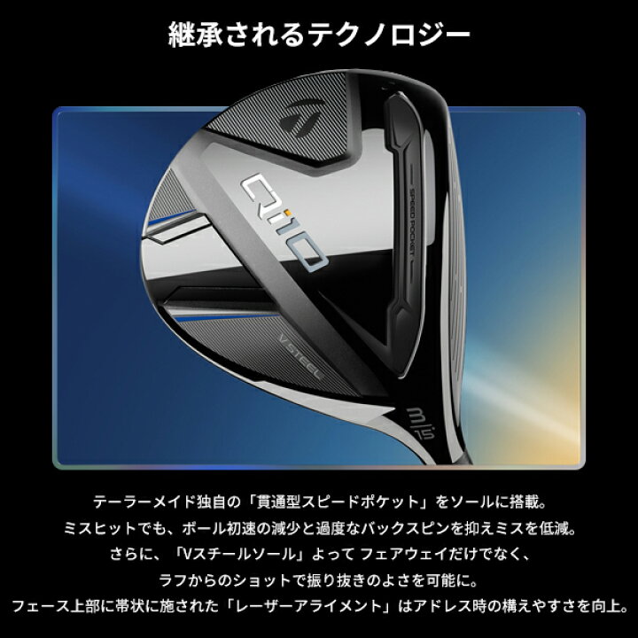 楽天市場】【カスタム】左用 テーラーメイド Qi10 フェアウェイウッド  