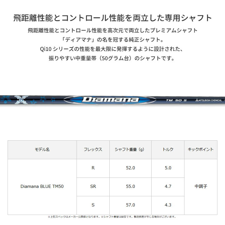 Dramana Limited 50 シャフトスリーブ付き（楽天市場】【即納 