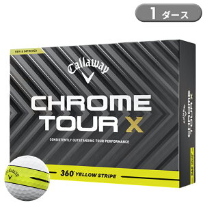 y[zLEFC NcA[X 360x CG[XgCv 1_[X 12 St{[ Callaway CHROME TOUR X 360°YELLOW STRIPE 2025Nf
