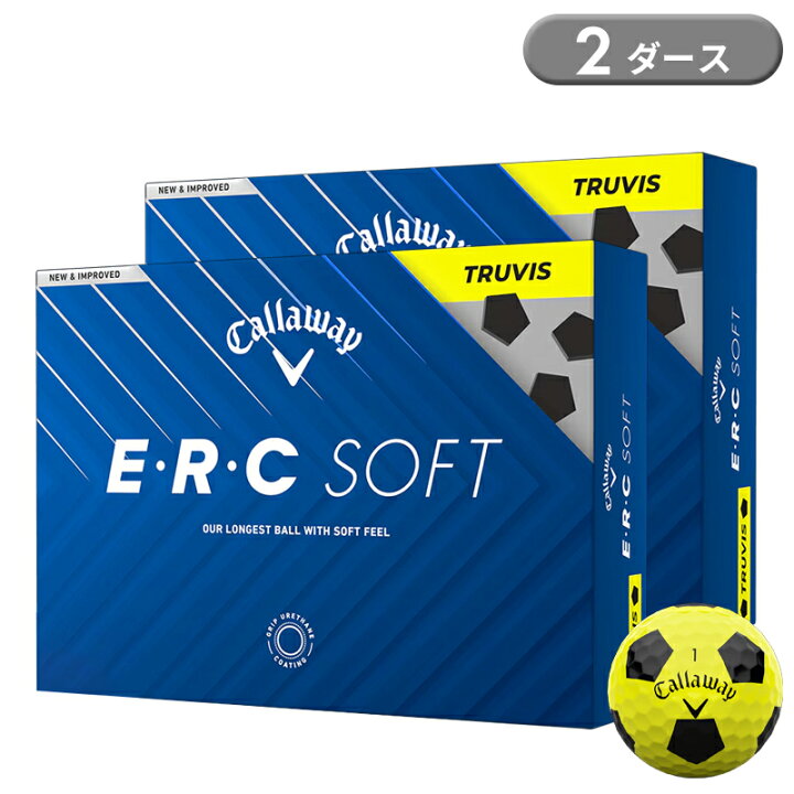楽天市場】【即納】【正規品】 キャロウェイ ERC ソフト ゴルフボール 