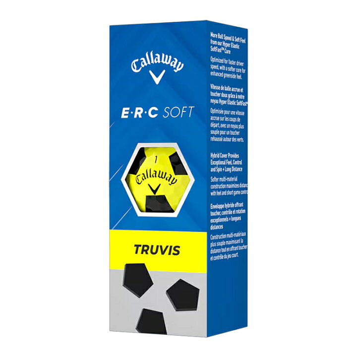 楽天市場】【即納】【正規品】 キャロウェイ ERC ソフト ゴルフボール 