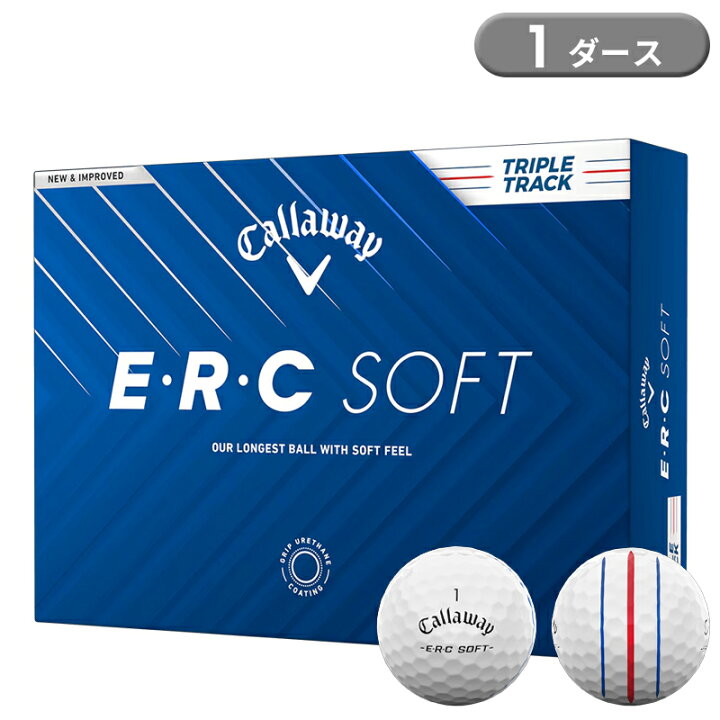 楽天市場】【即納】 キャロウェイ ERC ソフト ゴルフボール ホワイト 