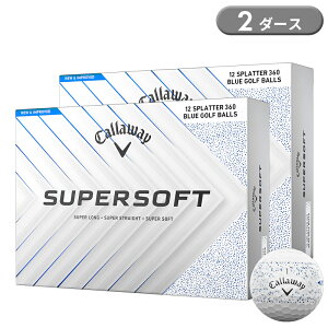 y[z LEFC X[p[\tg St{[ u[Xvb^[ 2_[X 24 Callaway SUPER SOFT 2025Nf
