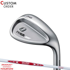 メーカー正規カスタムオーダー プロギア 0 ウェッジ 2024年モデル NSプロ モーダス3 システム3 ツアー125 シャフト装着仕様 PRGR 0 ゼロウェッジ 右打ち用 N.S.PRO MODUS3 SYSTEM3 TOUR125