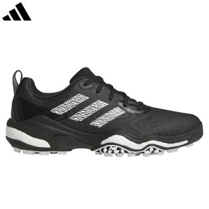 【即納】アディダス コードカオス 25 スパイクレス ゴルフシューズ IF3270 (コアブラック/フットウェアホワイト/ルシッドレモン) adidas CODE CAOS 25 Boa