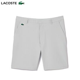 【あす楽対応】【日本正規品】 ラコステ ウルトラドライ ゴルフショーツ FH7396 グレー (P0Y)#LACOSTE#メンズアパレル#半ズボン#ハーフパンツ