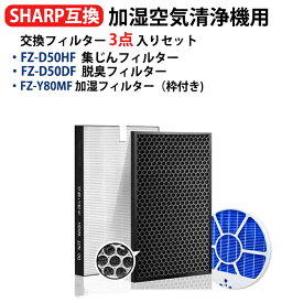 FZ-D50HF FZ-D50DF FZ‐Y80MF 枠付き シャープ 加湿空気清浄機 交換フィルター 集じん HEPAフィルター FZ-D50HF 脱臭フィルター FZ-D50DF 加湿フィルター FZ-Y80MF 枠付き 加湿フィルター 形名 fz-d50hf fz-d50df fz-y80mf 枠付き 互換品 バラ売り・セット買い可能
