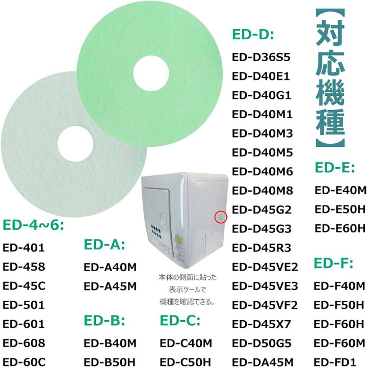 楽天市場】39242922 フィルター ED-608 東芝衣類乾燥機用の花粉 