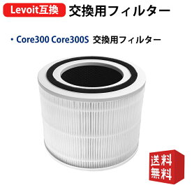 Core300 フィルター 空気清浄機Core 300/Core 300S/Core P350用 交換フィルター 集塵・脱臭・除菌 1枚入り 送料無料