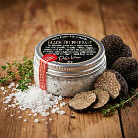 黒トリュフソルト 25g トリュフ塩 トリュフソルト 高級 調味料 イタリア産 パスタ ステーキ 卵かけご飯 サラダ 贅沢 料理 隠し味 おうちごはん 【メール便対対応可能同梱サイズ：4.0】