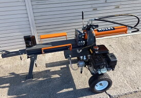 組立済　発送　18トン　薪割り機　6.5HP　エンジン　18t　薪割機 シングルレバー　オートリターン