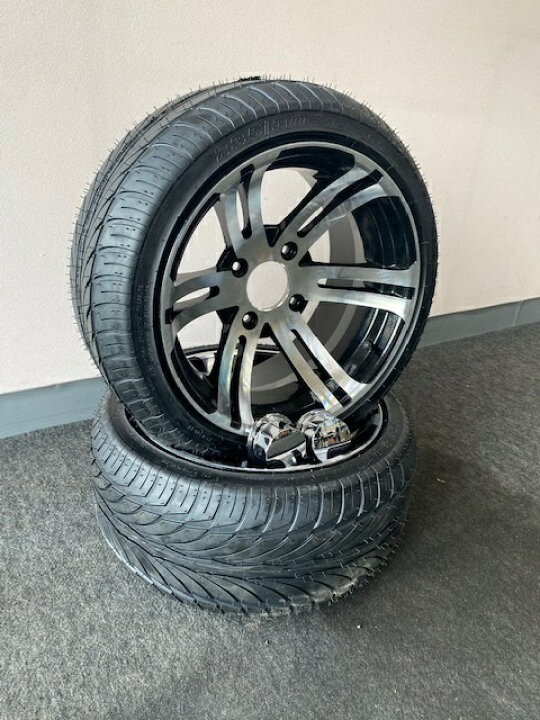 楽天市場】四輪バギー 14インチ 12本スポークアルミホイール&タイヤ 2  