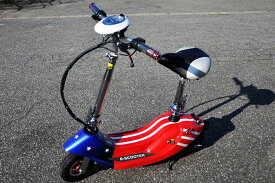 充電式　電動キックボードサドル付き