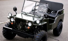 ミニATV完成品で発送します　ミニジーフ ウィルスサス付