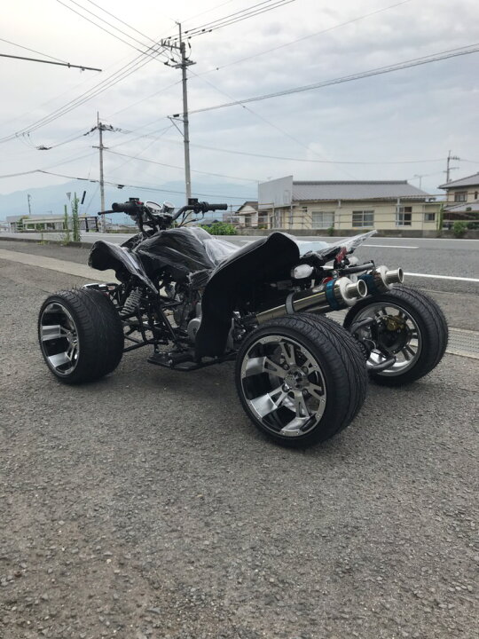 楽天市場】5/下旬入荷予定 四輪バギー ATV カスタム 12インチ新車 