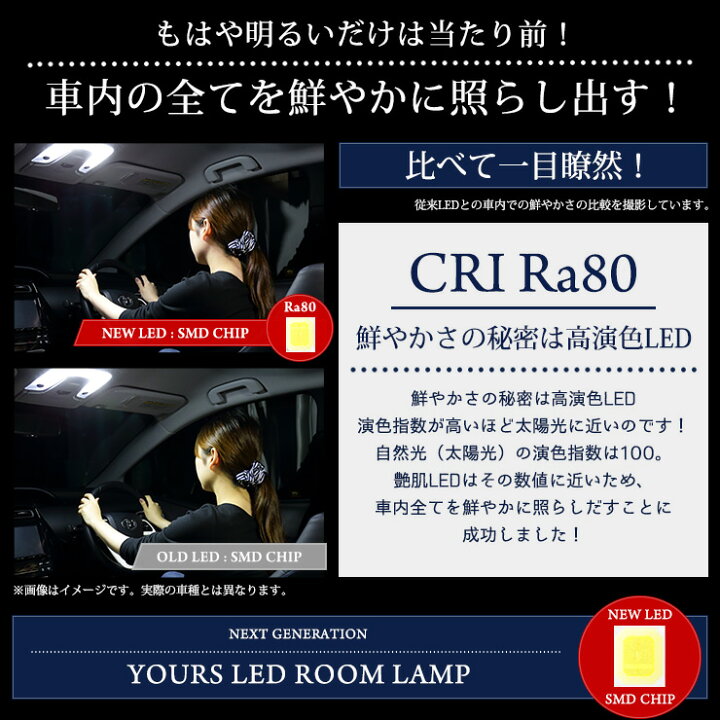 逸品 Yours ユアーズ 日産 デイズ デイズハイウェイスター B44w Dayz Dayzhighwaystar 専用設計 Led ルームランプセット 減光調整付き 専用工具付 2 M Fucoa Cl