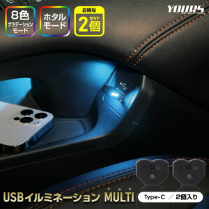 yOm! 120OFF!zUSBC~l[V MULTI type-A type-C Iׂm1/2n LED Cg LEDC~  ԓ ԐڏƖ Ɩ v 茳  tbgv USB|[g [v ԗp [