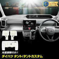 【本日10％OFF】【お買い物マラソン】タント(LA650)/タントカスタム(LA660)専用 LEDルームランプセット …