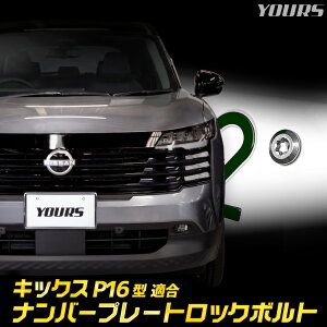 �y�{��5��OFF�z�y���������}���\���z�L�b�N�X P16 �K�� �i���o�[�v���[�g ���b�N�{���g�yM6 x 22.2mm�zKICKS �i���o�[�v���[�g�p �X�e�����X �����`�t�� NISSAN ���Y [2]