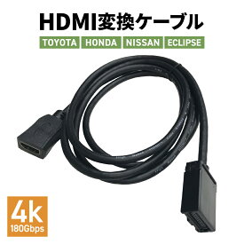 HDMI変換ケーブル ダイハツ トヨタ 日産 ホンダ ギャザズ イクリプス アルパイン 三菱電機 純正ナビ ディーラーオプション DOP カーナビ ナビモニター スマホ 映像 動画 ミラーリング 接続ケーブル 1.5m Eタイプ から Aタイプ hdml接続ユニット 相互ケーブル ビルトイン
