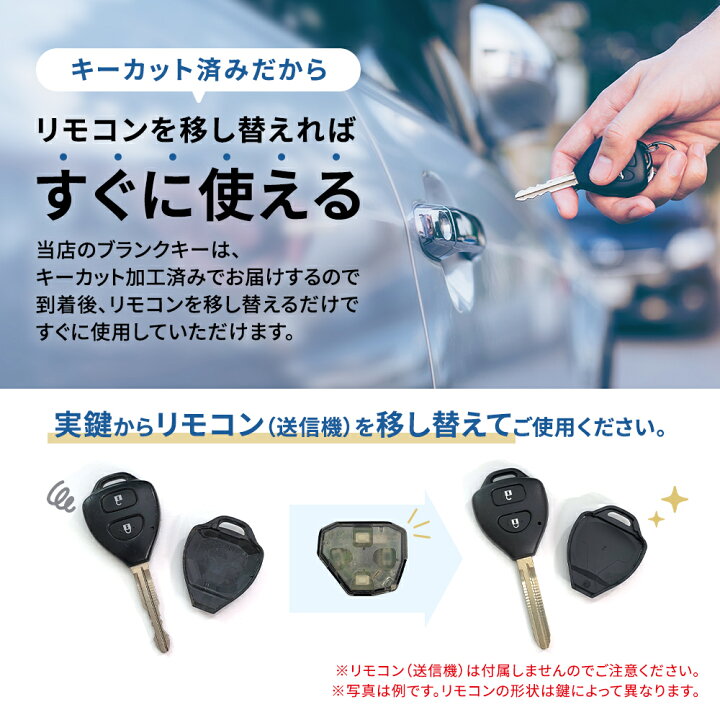 楽天市場】【キーカット無料】 スペアキー 合鍵 高品質ブランクキー 