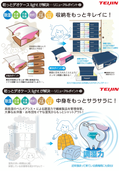 【2024年製】乾っとデオケース 乾っとパックプレミアム 大 小 セット 計4個 2024年製】乾っとデオケース 乾っとパックプレミアム 大 小