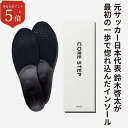＼17日09:59までポイント5倍／aub CORE STEP インソール 中敷き 姿勢サポート 浮き指対策 美姿勢 薄型 男女兼用