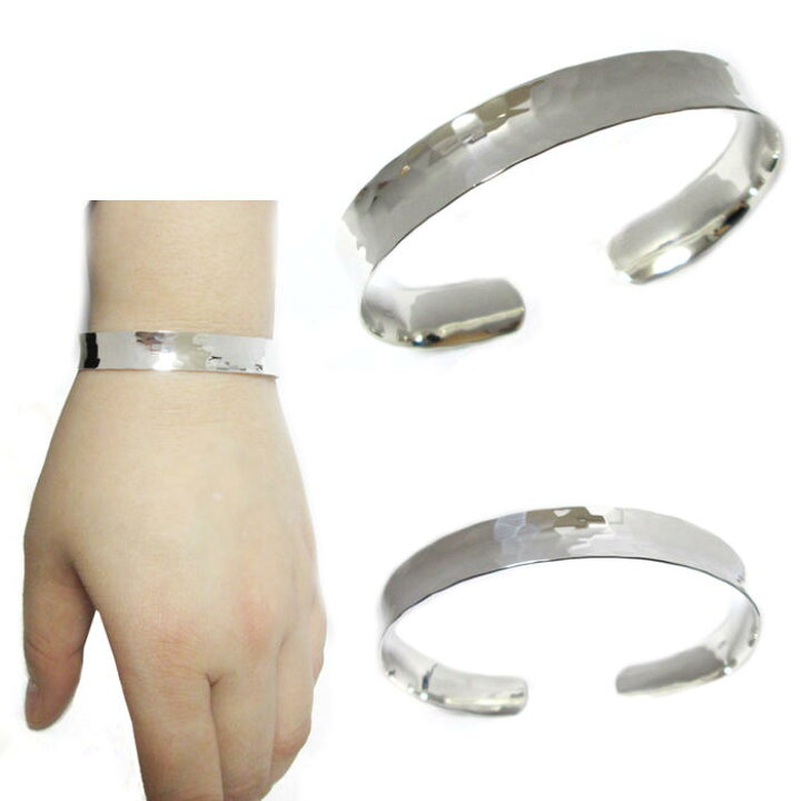 楽天市場】シルバーアクセサリー バングル レディース メンズ 