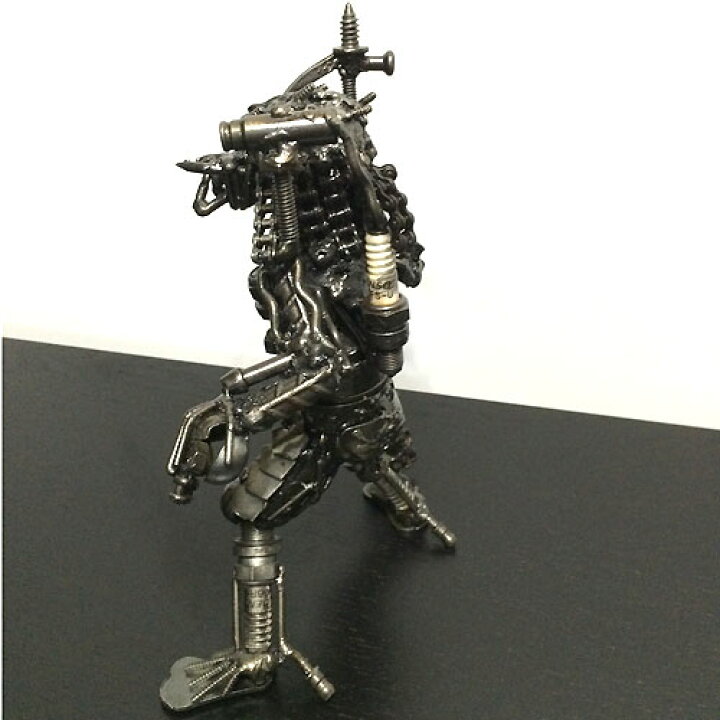 楽天市場】フィギュア メタルアート スカル エイリアン ナットオブジェ 