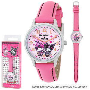 rv v LbYv TI LN^[Y WjAEHb` My MelodyKuromi Nf Sanrio Characters Watch LN^[EHb` CR2C0006 N~ }CfB