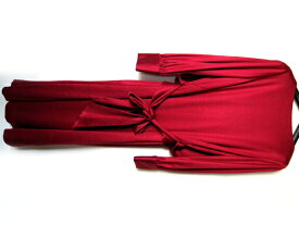 BOTTEGA VENETA ボッテガ ヴェネタ ワンピース ドレス 【本物】 濃赤 シルク100% 【中古】
