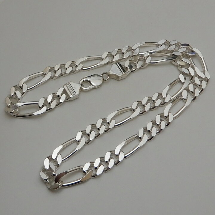 楽天市場】極太 メンズ ネックレス チェーン シルバー925 45cm 幅8.2mm 