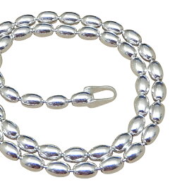 楽天市場 シルバーボール ネックレスの通販