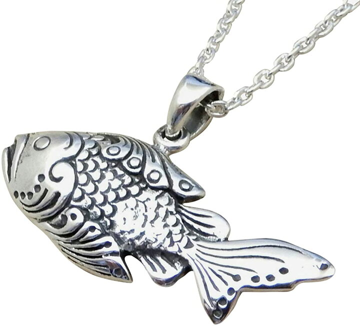 楽天市場】ネックレス メンズ シルバー925 お魚ネックレス フィッシュ  