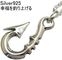 楽天市場】釣り針ネックレス シルバー925の通販