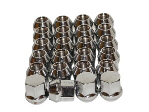 ショート ホイールナット 09 M12P1.25-19HEX 24個セット Wheel Nut Lug Bolt/EX-0393