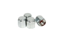 メッキ エアバルブ キャップ4個セット TIPTOP/24-0174