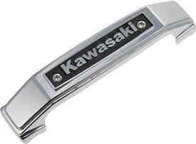 メッキ フォークカバーエンブレム Kawasaki 小文字 98105 ドレミコレクション/01-0215 Z1 Z2 ゼファー400 ゼファー750 ゼファー1100