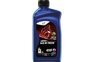 elf 4サイクルエンジンオイル MOTO 4 MAXI TECH 10W30 1L エルフ Four cycle oil 全化学合成油 213937/00-1030