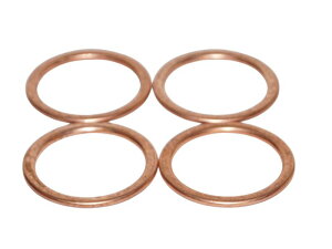 マフラーガスケット 30×37 XK-05同等 4個セット/4X-0300 Dトラッカー125 KLX125 ZXR250 バリオス250 エリミネーター250V