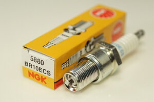 NGK BR10ECS 5880 �����` �X�p�[�N�v���O x 1�{ �G�k�W�[�P�[ ���{���ꓩ�� Spark plug/00-2082