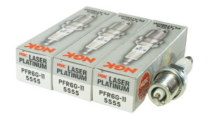 NGK PFR6G-11 5555 ��̌` x3�{ �G�k�W�[�P�[ ���{���ꓩ�� Spark plug/3X-2613 ���O�i�� EA5W�EEC5W ���O�i�� EA4W�EEC4W �����T�[ LANCER CK6A �~���[�W�� MIRAGE CK6A �f�B�A�}���e DIAMANTE F36W(���S��)