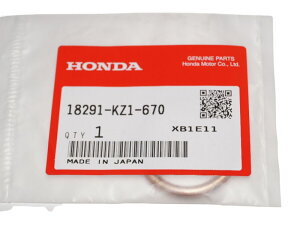 z_i 18291-KZ1-670 }t[KXPbg Muffler gasket Genuine parts/45-5019 CB50S APE XR50^[h XR100R XR250