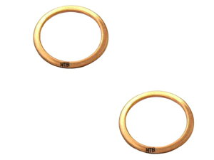 NTB GK296-378-24 マフラーガスケット 30x38 XK-05同等 2個セット/2X-4715 GSX250FX GSX250FX ZXR250/R エリミネーター250V バリオス250