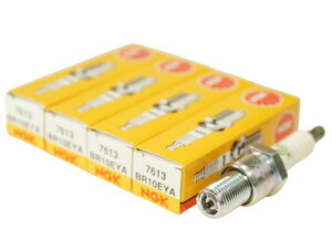 NGK BR10EYA 7613 ��̌` x4�{ �G�k�W�[�P�[ ���{���ꓩ�� Spark plug/4X-0805