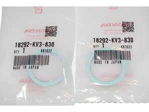 z_i 18291-KV3-830 }t[KXPbg 28x36 2Zbg Muffler gasket Genuine parts/2X-5020 NSR250 NSR250R