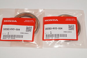 z_i 18293-KV3-004 }t[KXPbg 43x59 2Zbg Muffler gasket Genuine parts/2X-5030 NSR250 NSR250R NSR250SE NSR250SP