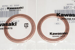 JTLi 11060-1764 }t[KXPbg 35x46 2Zbg Muffler gasket Genuine parts/2X-5069 ER-4N jW400R ER-6N jW650R FVX650