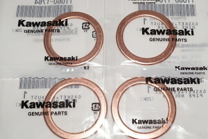 JTLi 11060-1764 }t[KXPbg 35x46 4Zbg Muffler gasket Genuine parts/4X-5069 ER-4N jW400R ER-6N jW650R FVX650